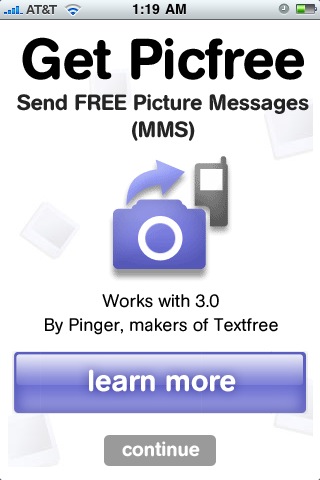 textfree005 And this ad poped up the second time I started Textfree